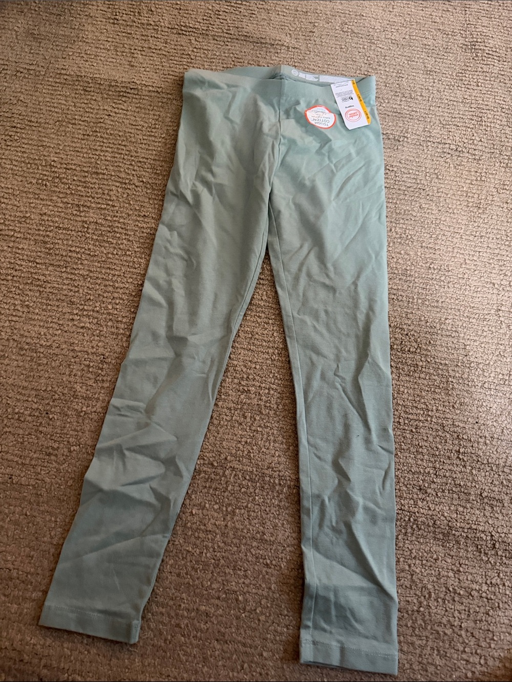 wonder nation Sage Green Kids Leggings